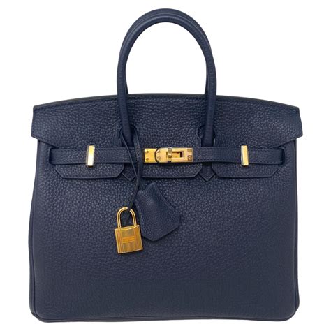 birkin sac - Birkin bag navy blue.